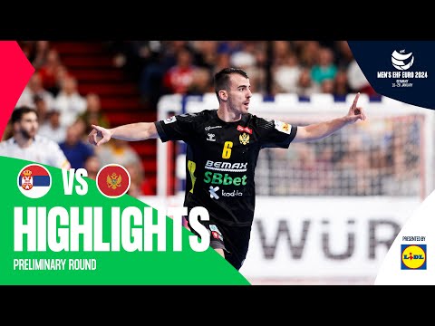 EHF Euro 2024| Sérvia 29-30 Montenegro (Fase de G...