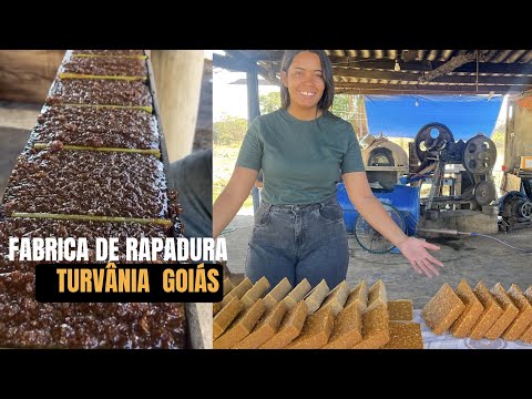 RAPADURA - PASSO A PASSO FÁBRICA EM TURVANIA GOIÁS 