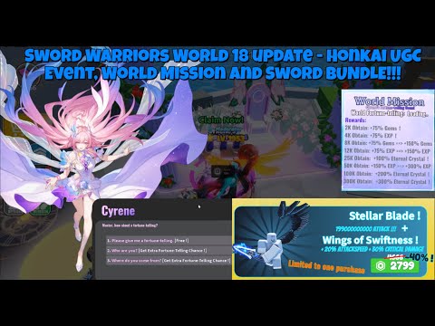 Sword Warriors Roblox World 18 Update and Sword Bundle Release!
