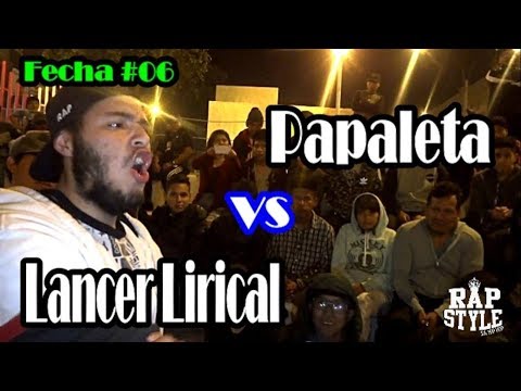 LANCER LIRICAL vs PAPALETA -16avos- 1ra Liga Rapstyle Sjl (Fecha 06) 2017