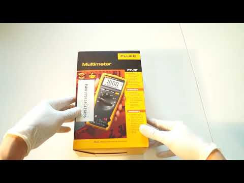  Fluke77-IV Digital Multimeter (Unboxing)