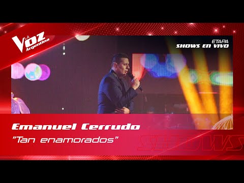 Emanuel Cerrudo - "Tan enamorados" - Shows en vivo 4tos - La Voz Argentina 2022