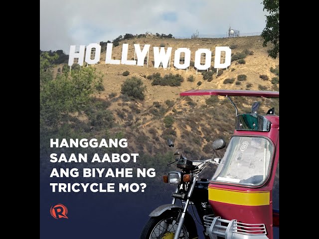 [PANOORIN] Mula Bataan hanggang Los Angeles: Ang tricycle sa Amerika