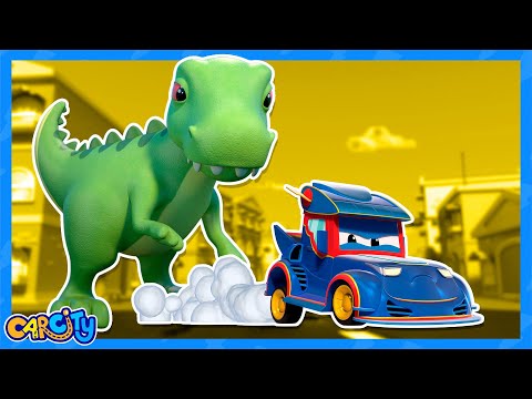 🦕 Das Beste aus Super Truck DINO Rescue | Lustiger DINOSAURIER Cartoon für Kinder ✨