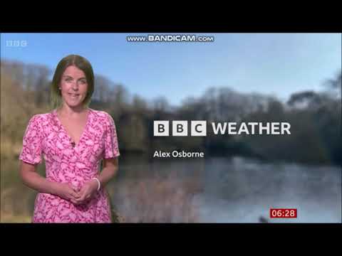 [HD] Alex Osbourne BBC ONE Points West weather March 27th 2023 - 60 fps