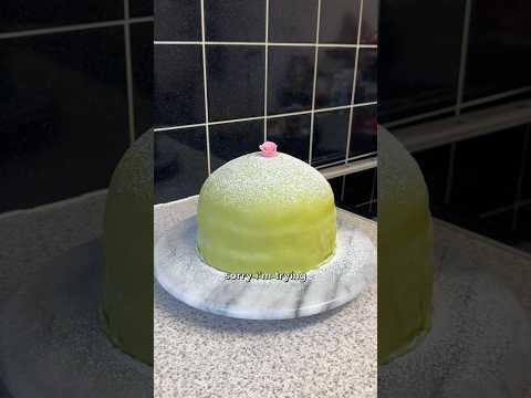 i tried making a swedish princess cake