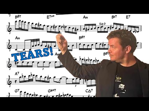 Baptiste Herbin on Tears FULL SOLO - Eb Transcription