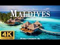 MALDIVES 4K ULTRA HD [60FPS] - Scenic Relaxation Film with Relaxing Piano Music - World Cinematic