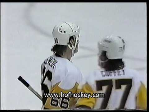 February 9, 1989 Quebec Nordiques - 2 @ Pittsburgh Penguins - 5 Mario Lemieux