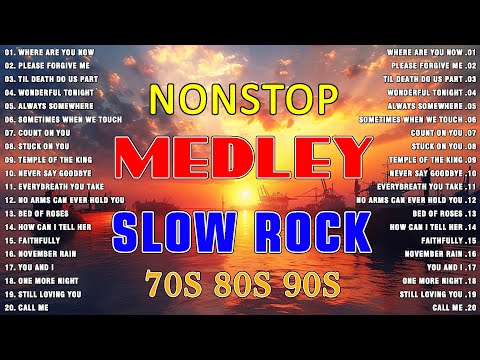 Slow Rock Love Songs Collection 70s 80s 90s | Nonstop Slow Rock Pinoy Medley 🎺 Best Luamang Tugtugin