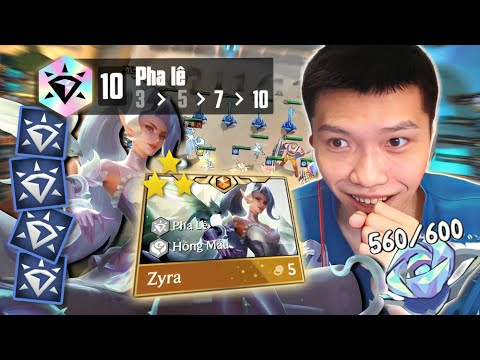 PBE : OH MY GOD!! VÀ ĐÓ LÀ 10 PHA LÊ CÙNG ZYRA 3 SAO