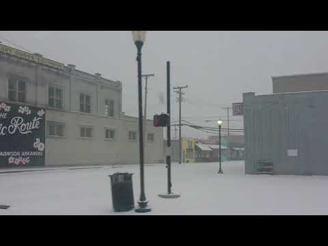 Winter 2021 - Harrison, Arkansas.