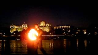 Fire poi @ Vibes beach party 2011