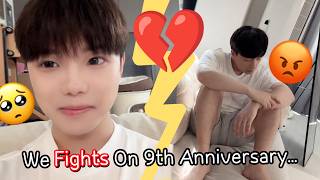 Download lagu We Fights On 9th Anniversary😡😡Mystery Gift🎁 I Was Hot Kissed By Him [Gay Couple Routine BL] mp3