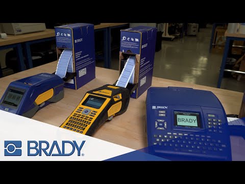 Портативный принтер этикеток BRADY M611 видео