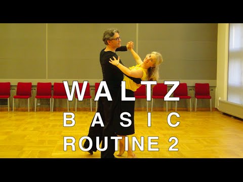 How to Dance Waltz - Basic Routine 2