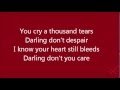 Blood and Tears - Danzig - Lyrics