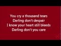 Blood and Tears - Danzig - Lyrics 