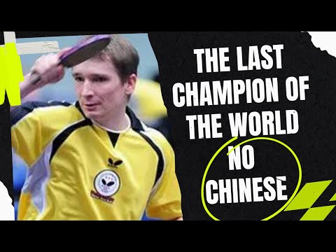 Werner Schlager !THE LAST WORLD CHAMPION  NO CHINESE!