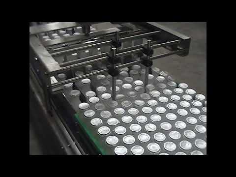 Groupeur à herse  par la mise en accumulation de produits cylindriques en couloir_2