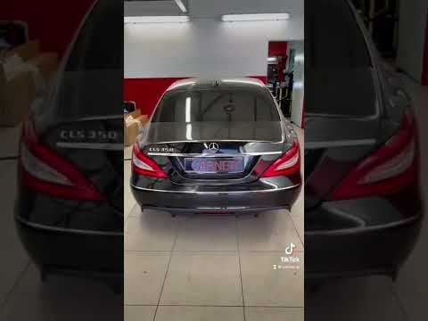 Mercedes-Benz CLS W218 Rear Bumper Diffuser & Exhaust Tips #mercedes #mercedesbenz