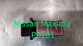 2014 Nissan Maxima Code P0101 Mass Air Flow Sensor