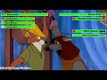 Robin Hood 1973 Archery Fight With Healthbars