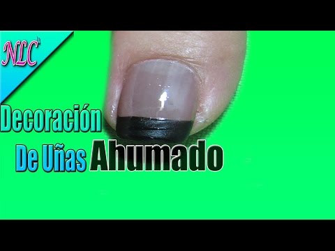 Como Hacer Ahumado Para Las Uñas – Ahumado Para las Uñas – Smoked Nail Art -NLC