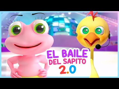 El Baile del Sapito  🐸🐸🐸 El Baile del Sapito 2.0 Versión TECNO INFANTIL