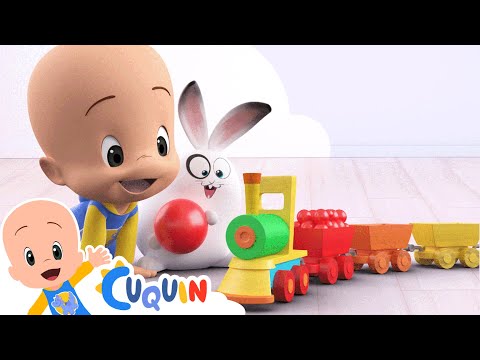 El tren de colores 🚂 Aprende colores con el tren mágico de Cuquín y sus amigos