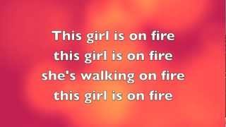 Girl on fire Alicia Keys (Inferno Version) ft Nicki Minaj lyrics