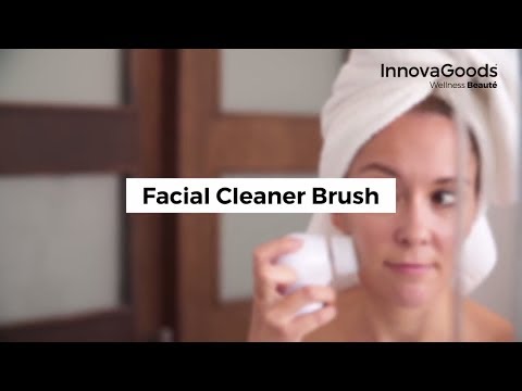 Четка за почистване на лице InnovaGoods Facial Cleansing