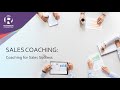 Coaching for Sales Success