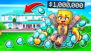 TATLI AMA FAKİR KIZA EV HEDİYE ETTİM! - Minecraft