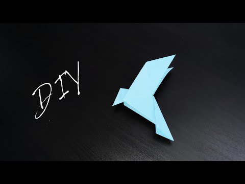 Origami Taube falten Anleitung