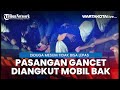 Viral Mesum Gancet Tidak Bisa Lepas di Sumatera Utara, Diangkut Mobil Bak Polisi