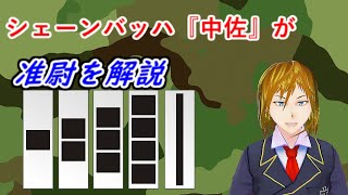 【ミリタリー解説】准尉について解説してみた(不思議な階級)【Vtuber】