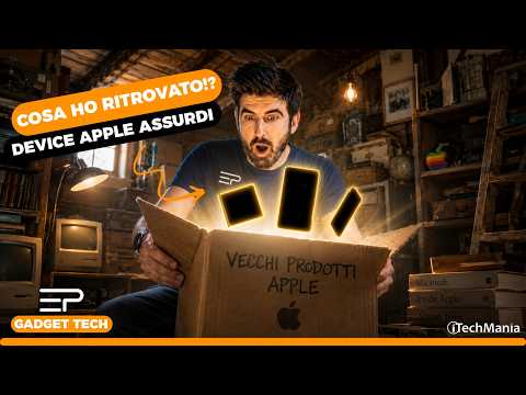 Ho ritrovato 3 PRODOTTI APPLE VINTAGE ASSURDI!