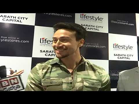 Actor Tiger Shroff About Allu Arjun | Tiger Shroff At Lifestyle In Hyderabad | ABN Entertainment