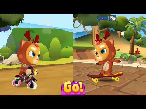 Talking Tom Gold Run New Character Update - Ginger Reindeer - Christmas 2025 Gameplay
