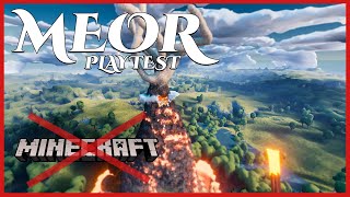 NO MORE MINECRAFT! Meor Voxel Sandbox game!