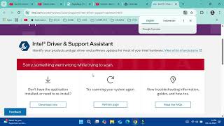 Something Went Wrong While Trying to Scan, Intel Driver & Support Assistant [FIXED]