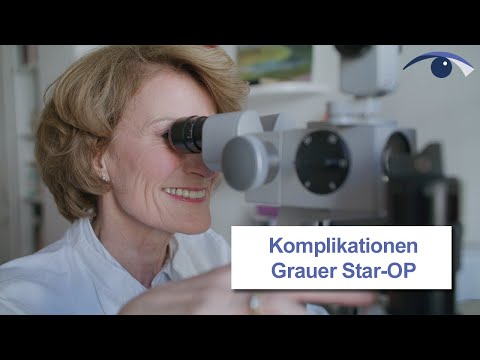 Complication after cataract surgery - after-cataract treatment with laser