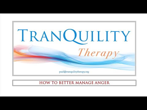 How to better manage anger
