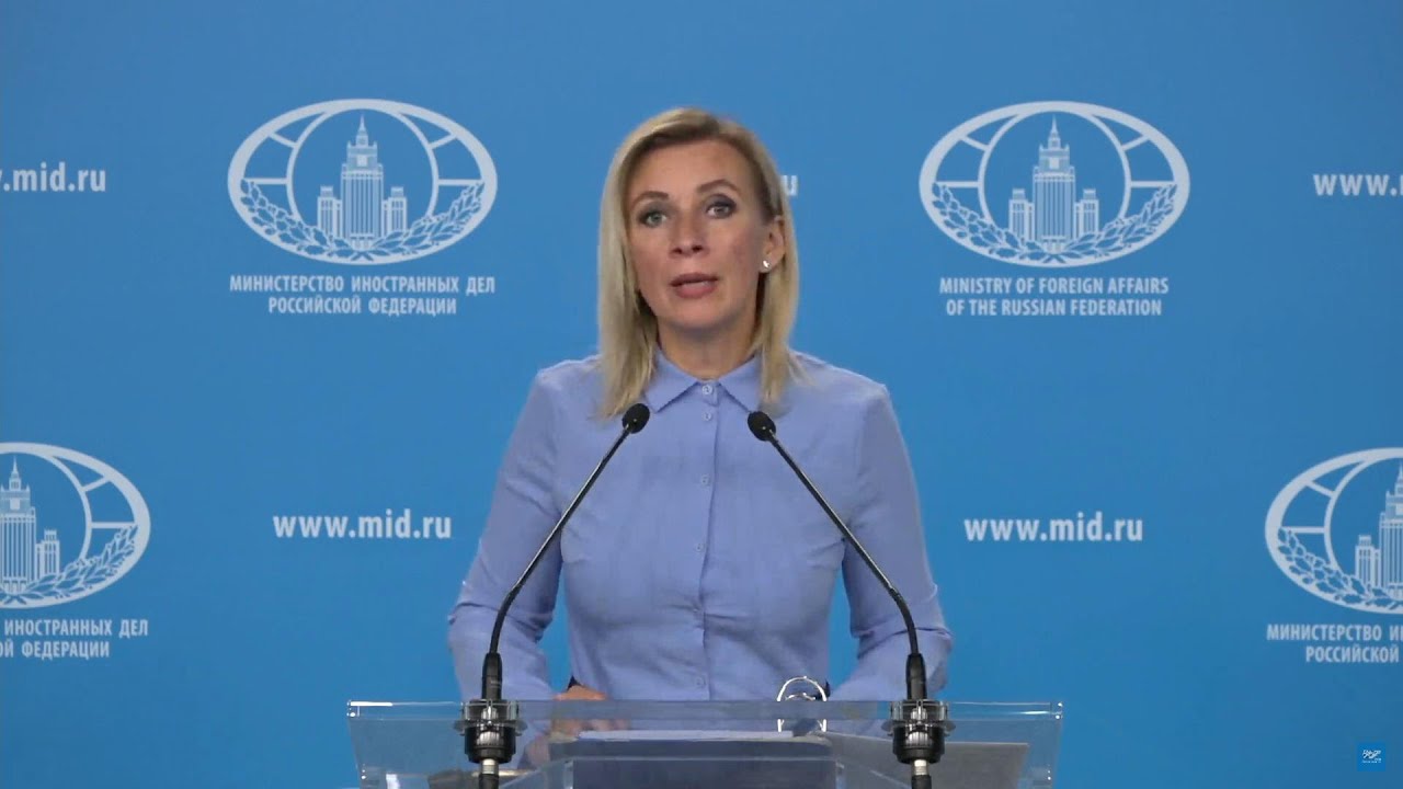 #Ուղիղ․ Մարիա Զախարովայի ճեպազրույցը