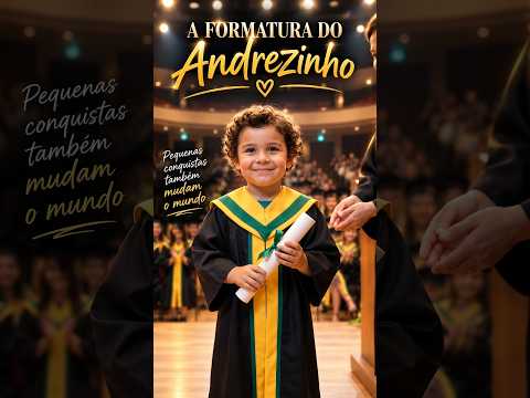 A formatura de Andrezinho  #amordevó #historinha #vovó #humor #novelinha #formatura
