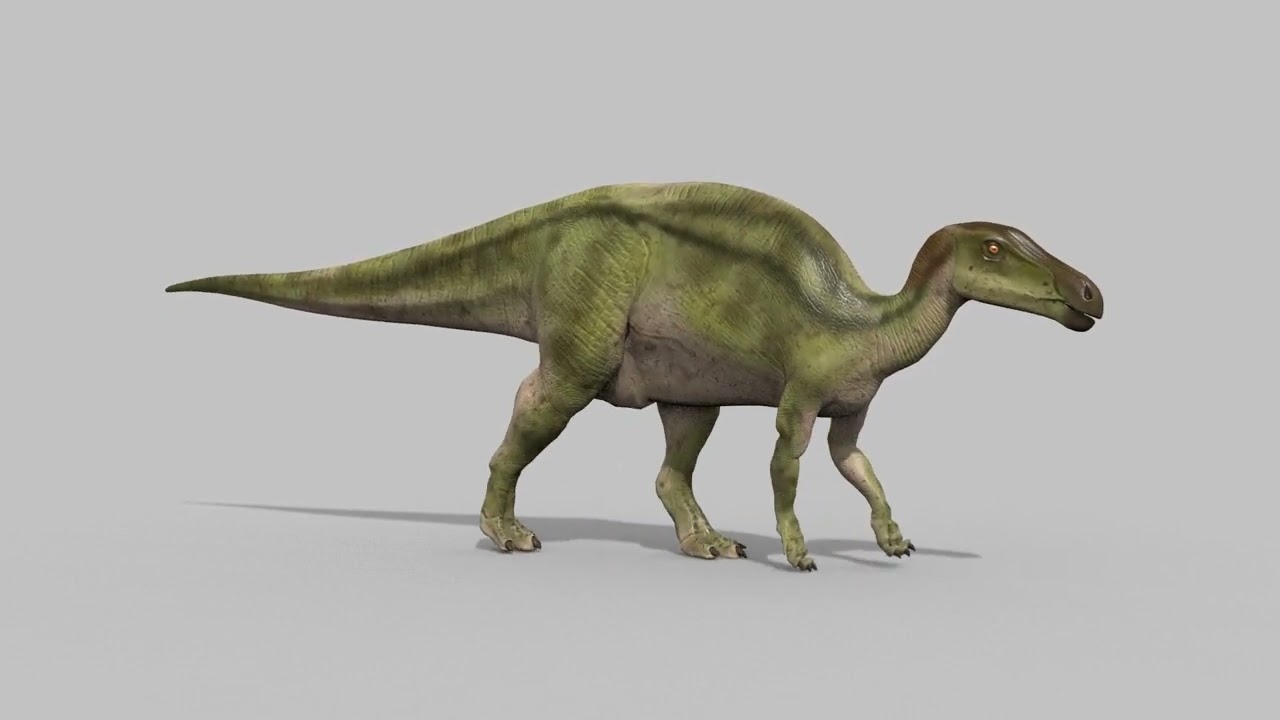 Edmontosaur Lives 8K - 3d animated model 3D Model