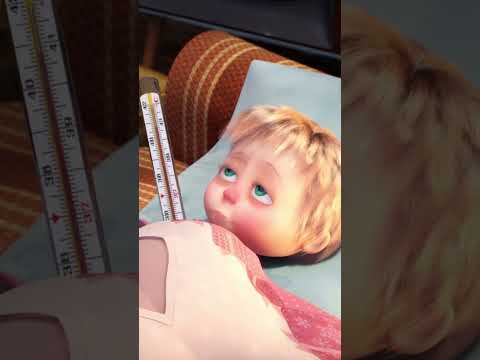 Sezóna nachlazení zahájena! Prevence je základ!???? #Shorts #mášaamedvěd #MashaBearCze #mashaandthebear