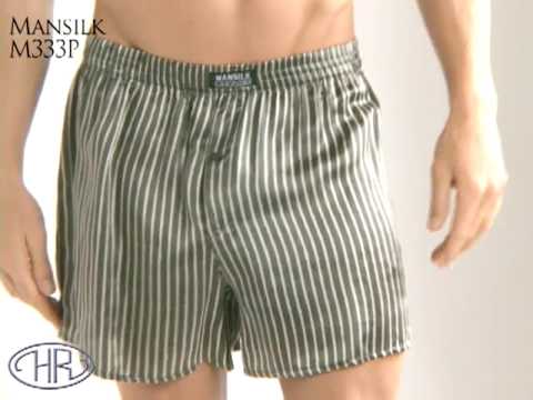 2009 Undie Awards Judges Selection - Woven Boxer - Mansilk M333P