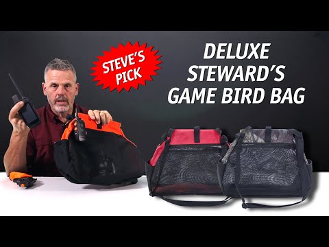 Steve's Deluxe Steward's Game Bird Bag